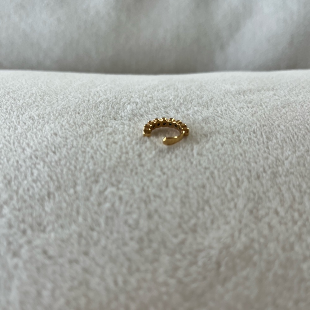 🤍 nwot | child of wild | aria ear cuff 18k gold overlay - Picture 3 of 4